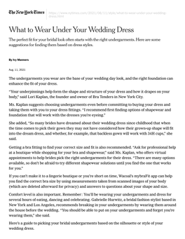 What to Wear Under Your Wedding Dress the Perfect Ft for Your Bridal Look Often Starts with the Right Undergarments
