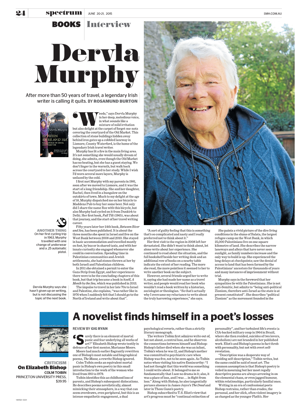 Dervla Murphy After More Than 50 Years of Travel, a Legendary Irish Writer Is Calling It Quits
