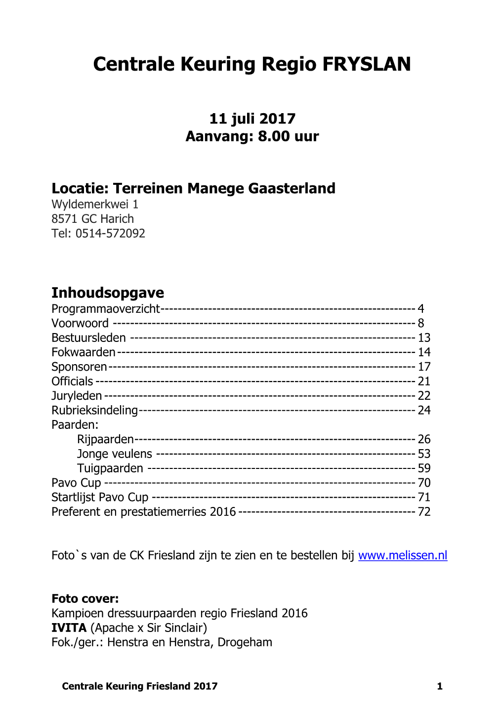 Centrale Keuring Regio FRYSLAN