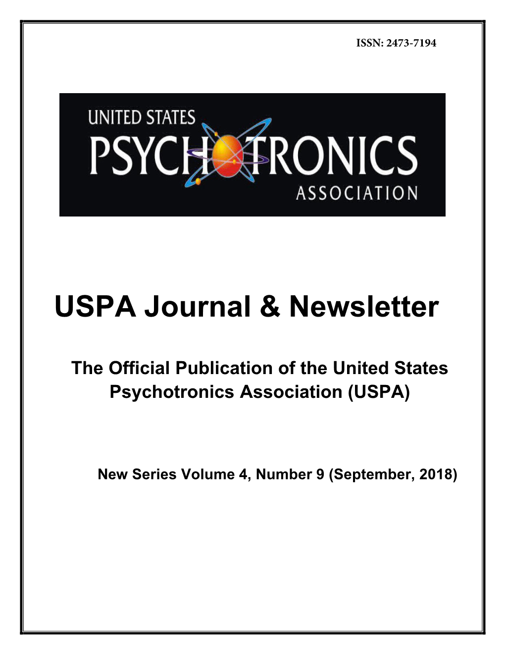 USPA Journal & Newsletter