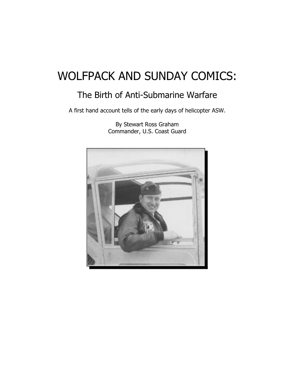 Wolfpack and Sunday Comics