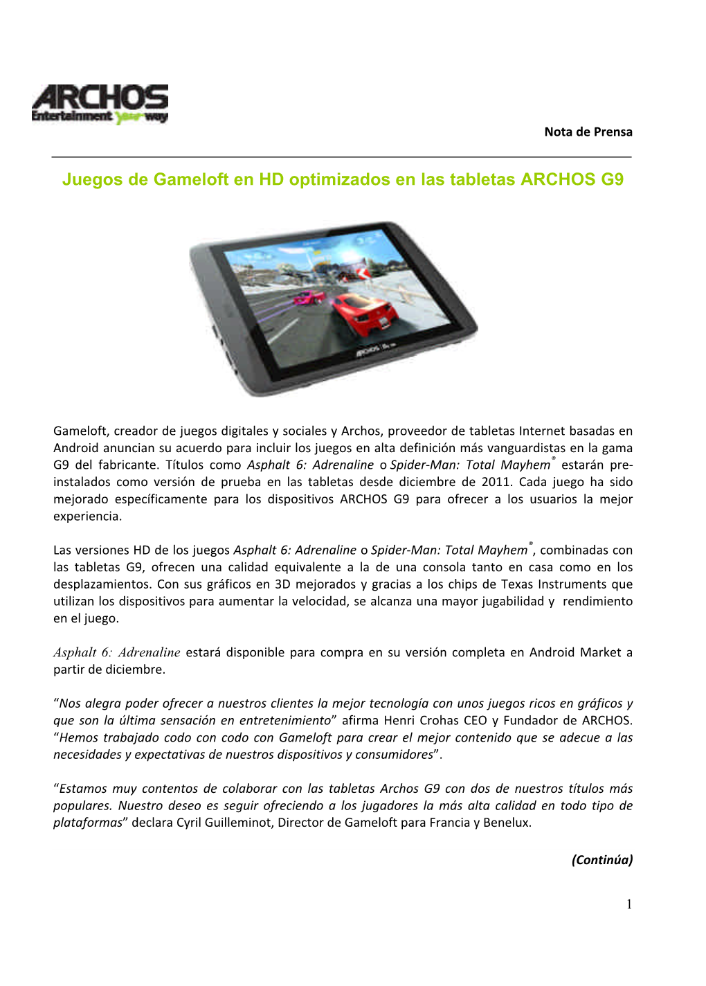 NOTA Archos103nov11