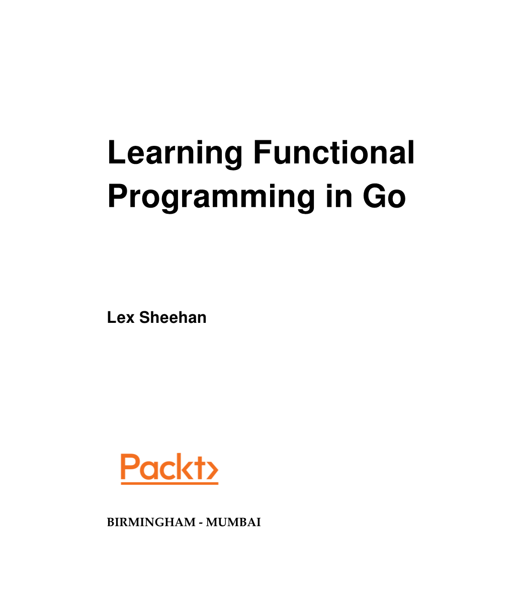 Learning Functional Programming in Go.Pdf