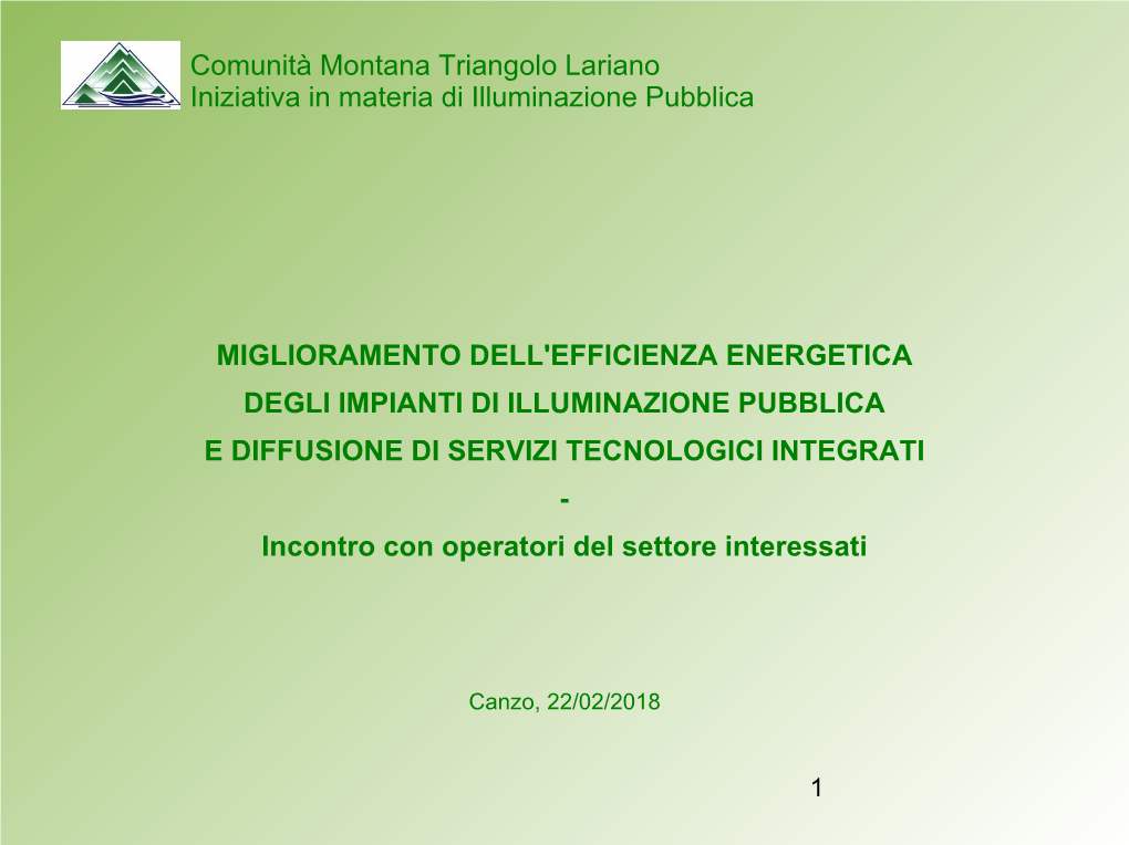 Miglioramento Dell'efficienza Energetica Degli Impianti Di