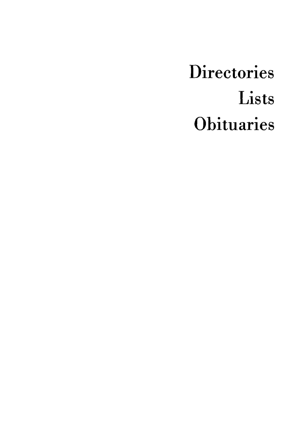 Directories Lists Obituaries National Jewish Organizations1