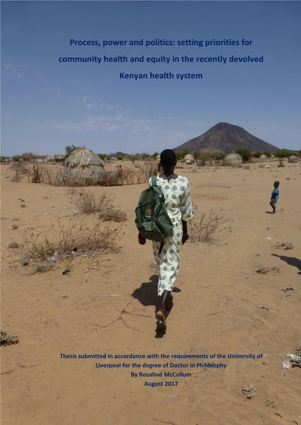 Process, Power and Politics: Setting Priorities for Community Health and Equity in the Recently Devolved Kenyan Health System