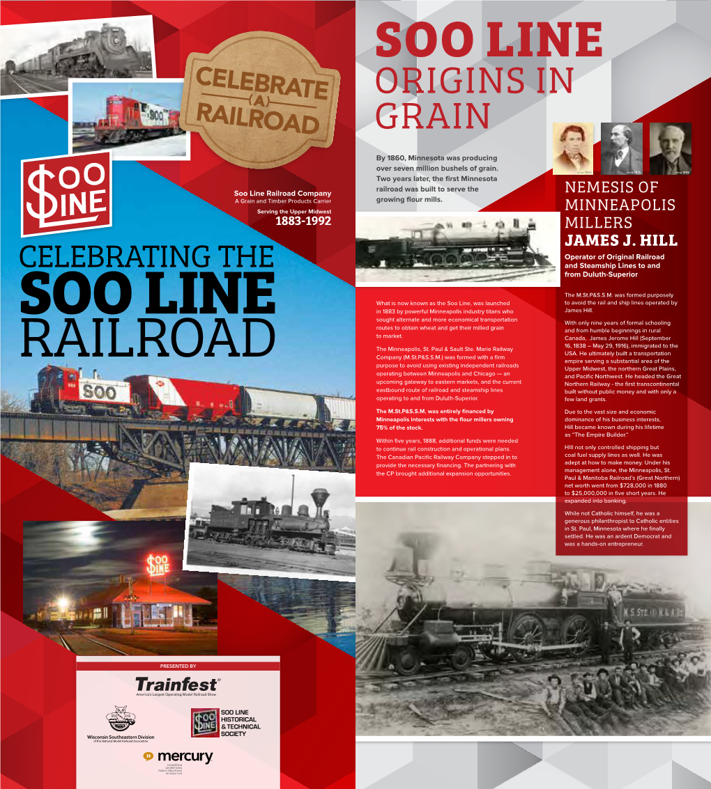 Soo Line Celebrate Origins in a Railroad Grain