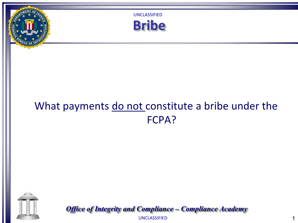 FBI FCPA Part 2