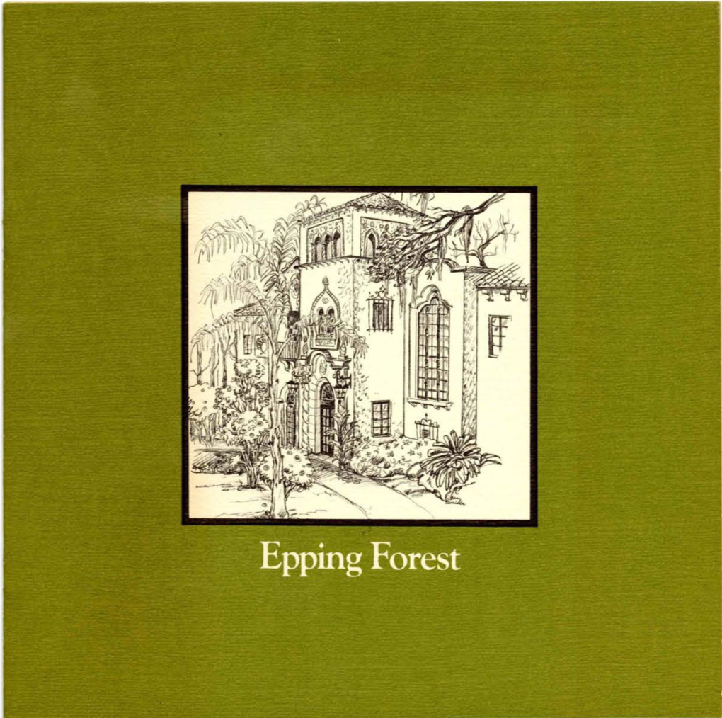 Pamphlet: Epping Forest. December, 1977