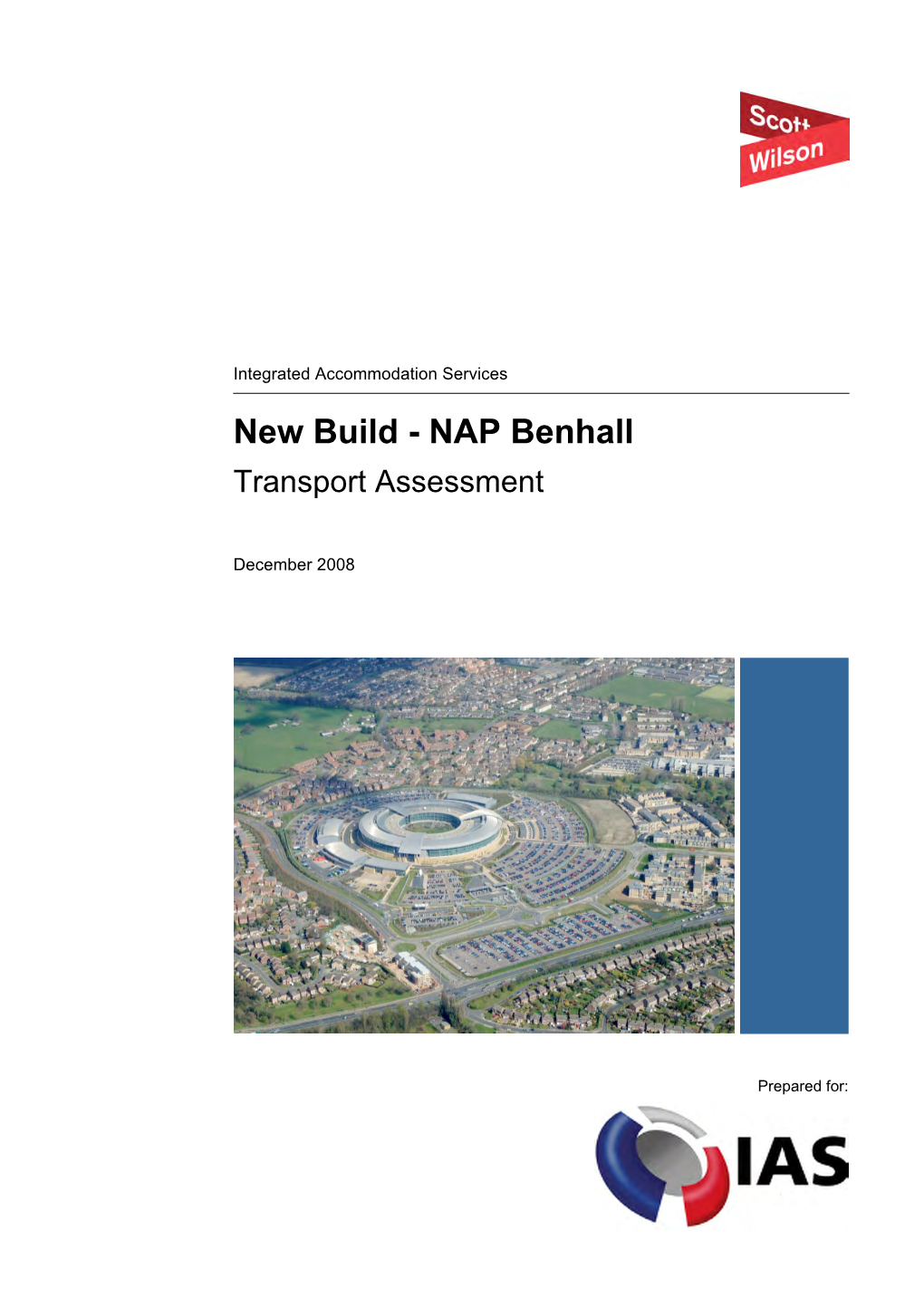 New Build - NAP Benhall Transport Assessment