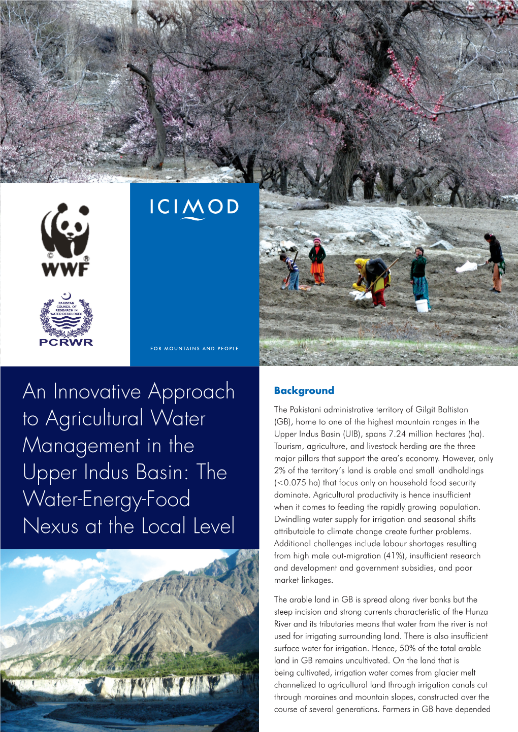 An Innovative Approach to Agricultural Water Management in the Upper