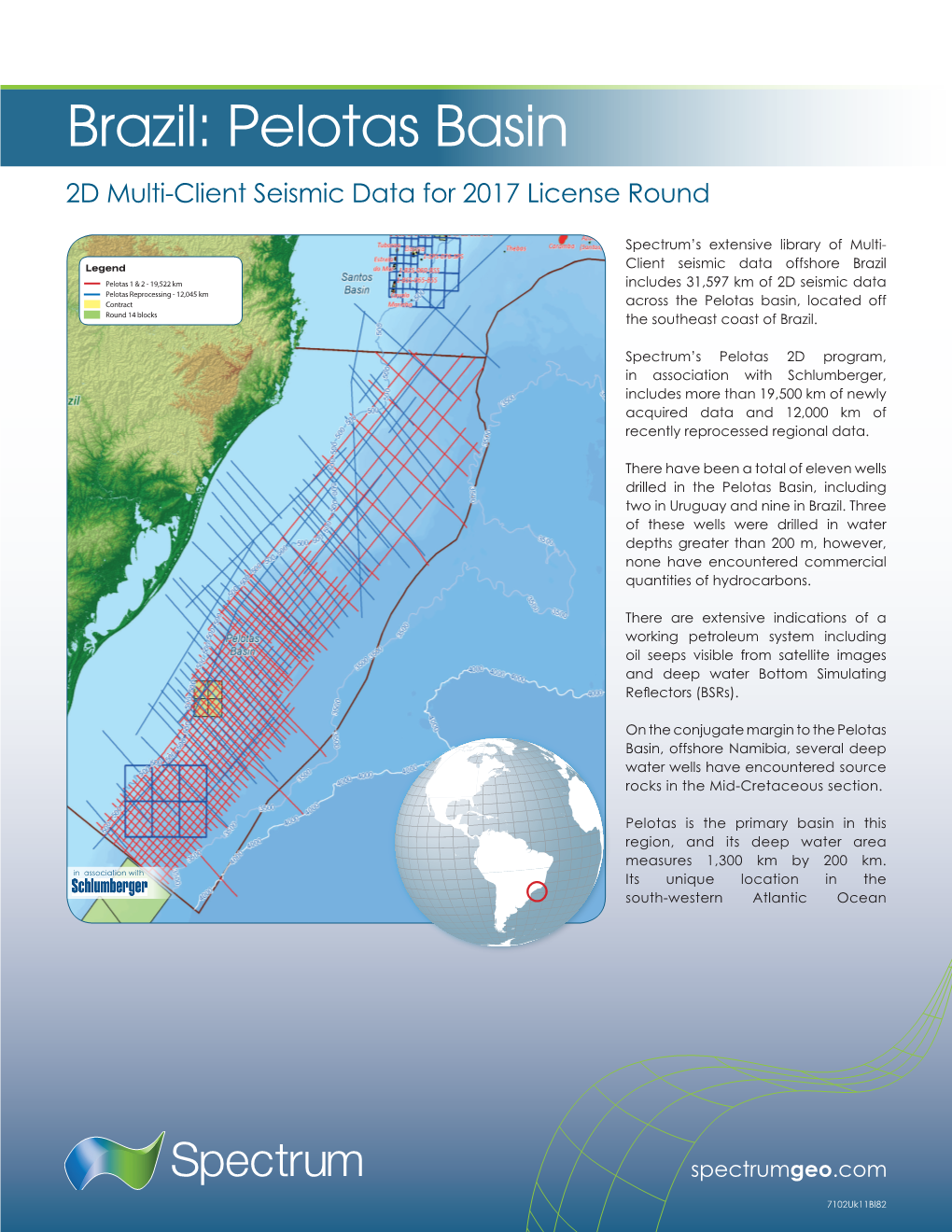 Pelotas Basin 2D Multi-Client Seismic Data for 2017 License Round