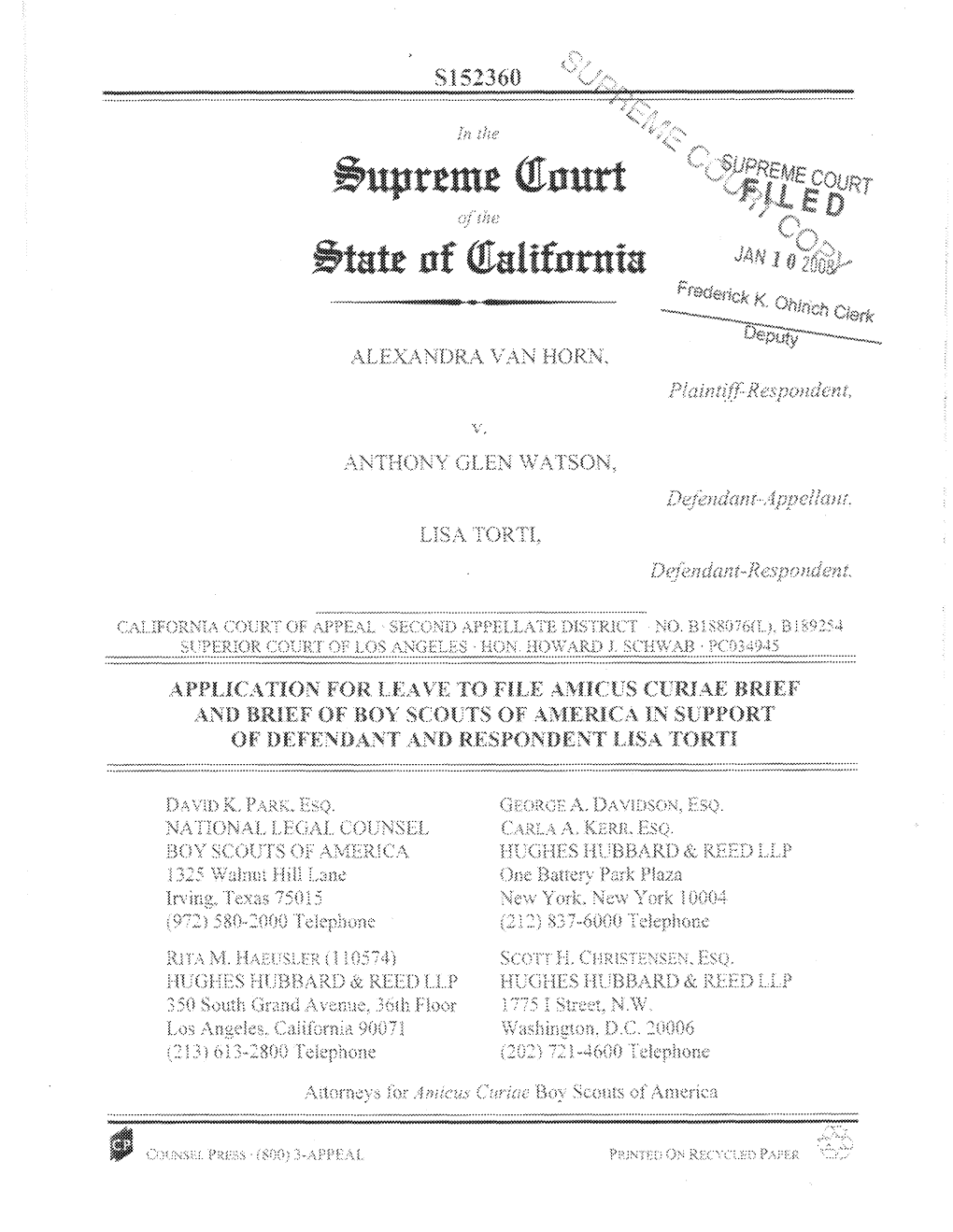 Amicus Curiae Brief