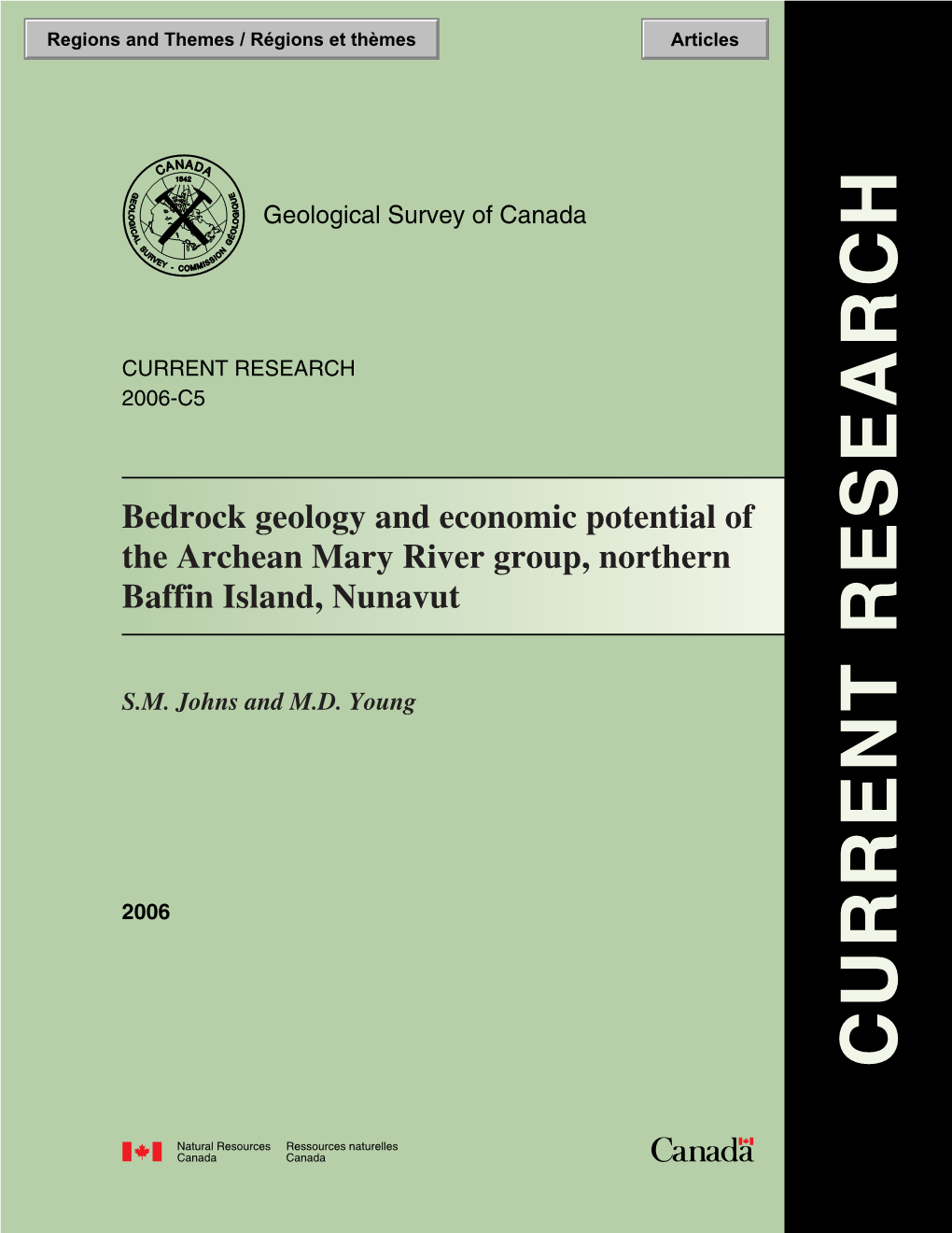 Bedrock Geology and Economic Potential of the Archean Mary River Group, Northern Baffin Island, Nunavut