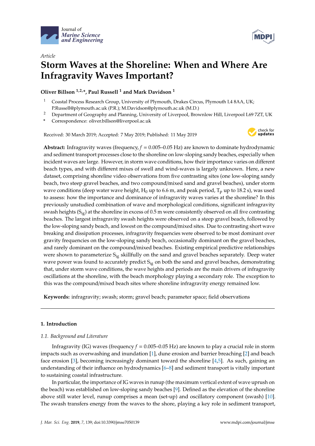 Storm Waves at the Shoreline: When and Where Are Infragravity Waves Important?