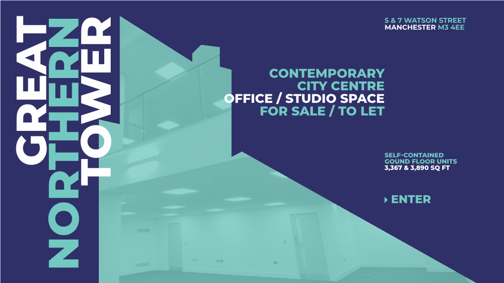 Contemporary City Centre Office / Studio Space for Sale / to Let