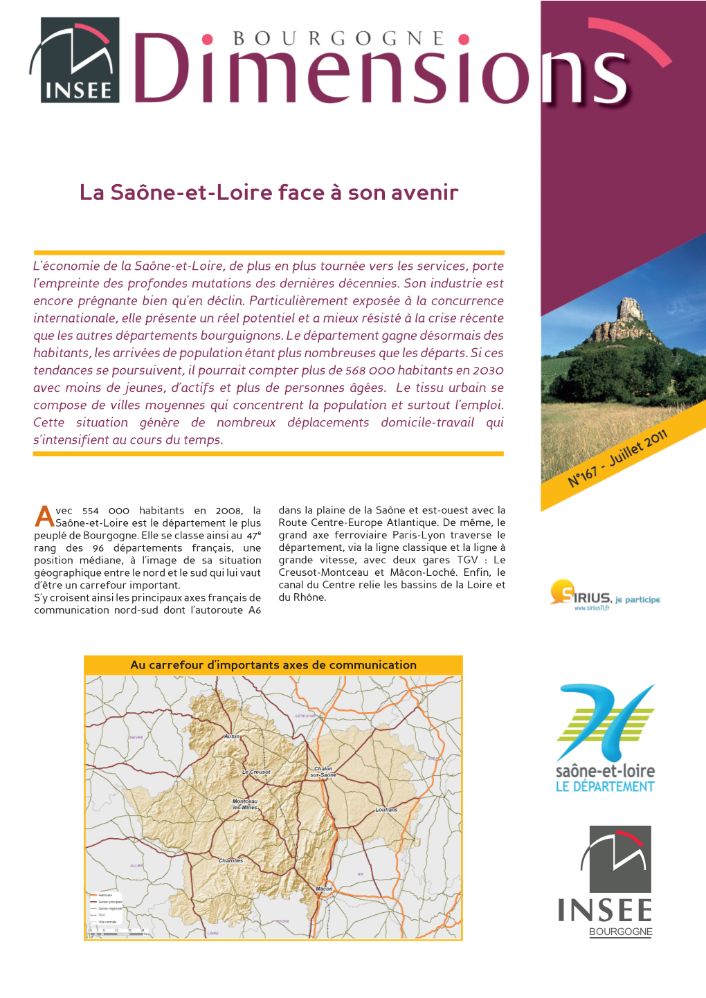 La Saône-Et-Loire Face À Son Avenir