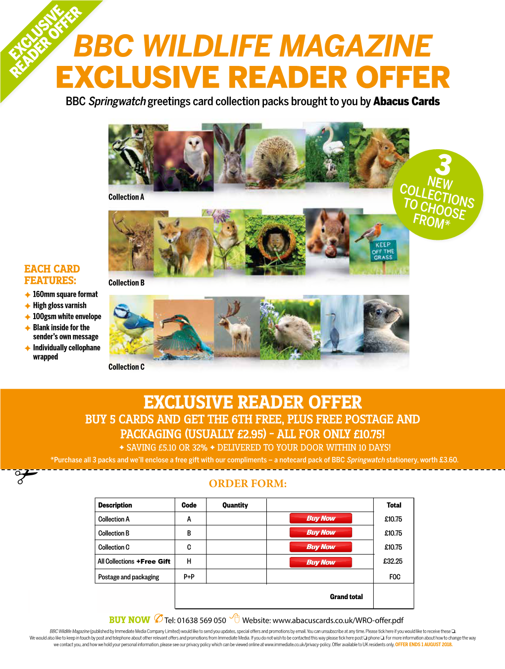 Bbc Wildlife Magazine Exclusive Reader Offer