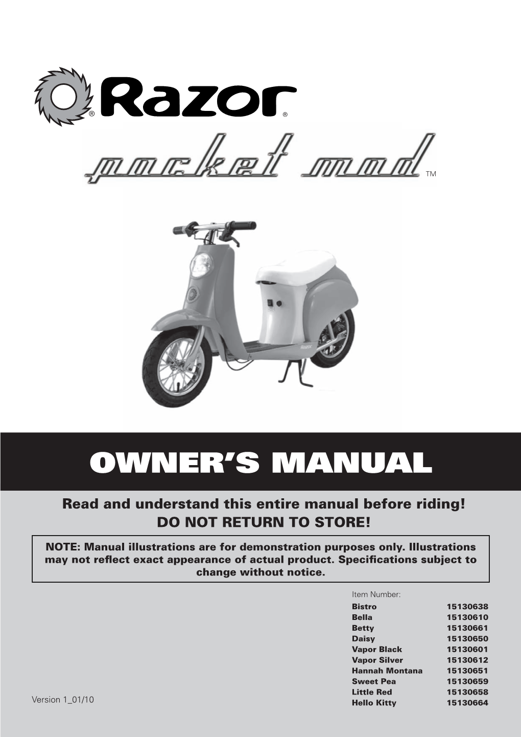 Owner's Manual