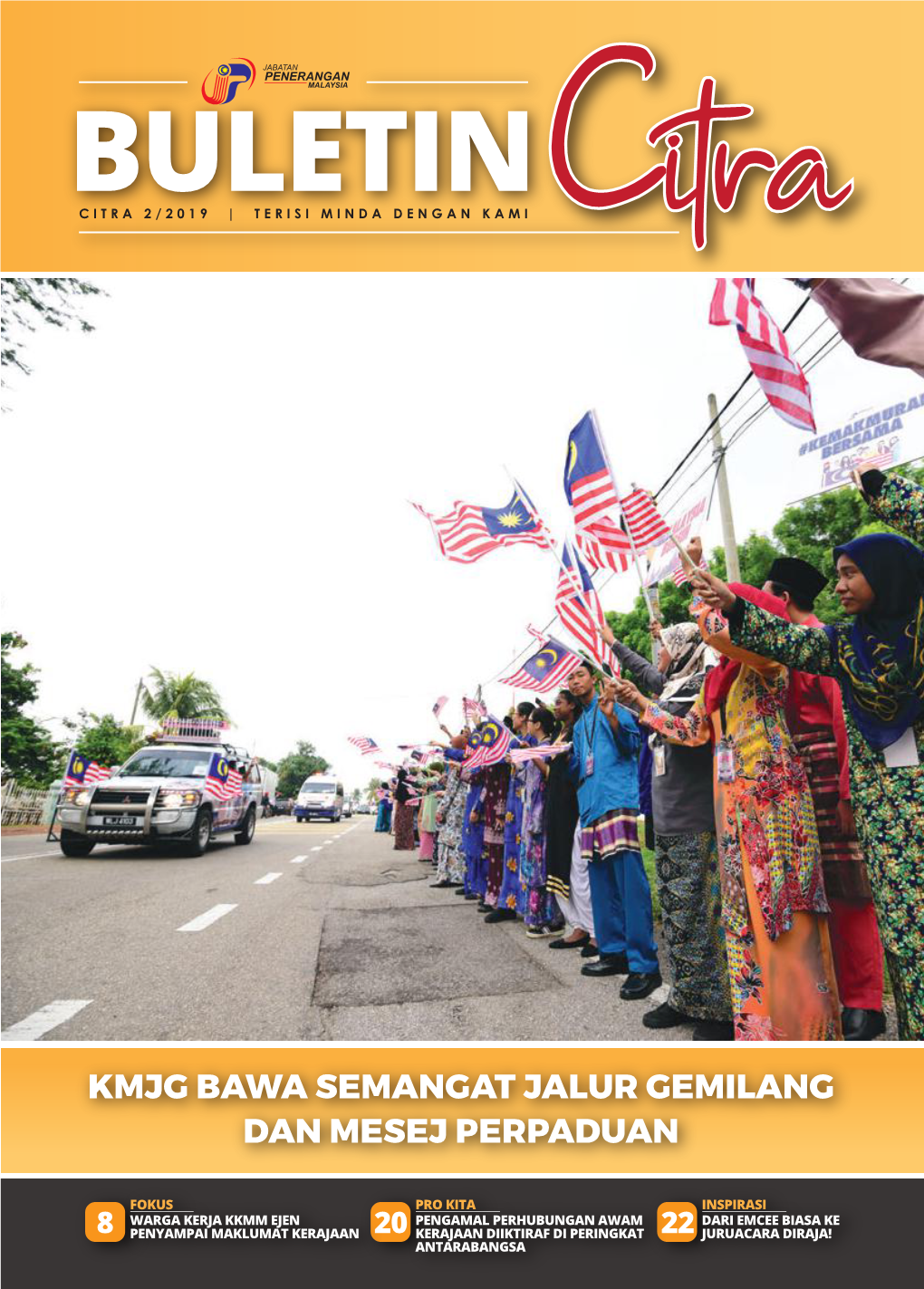 Kmjg Bawa Semangat Jalur Gemilang Dan Mesej Perpaduan