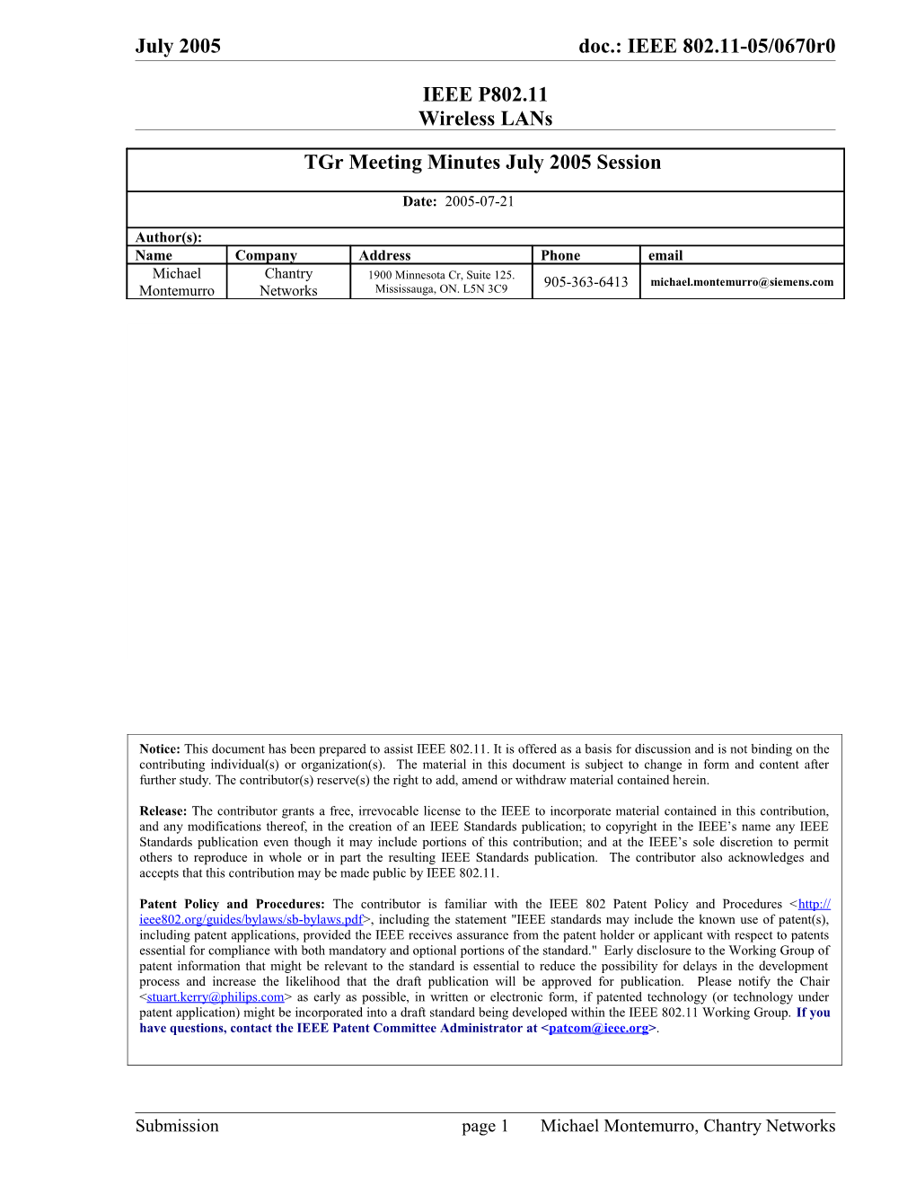 Review Operating Rules for a Task Group