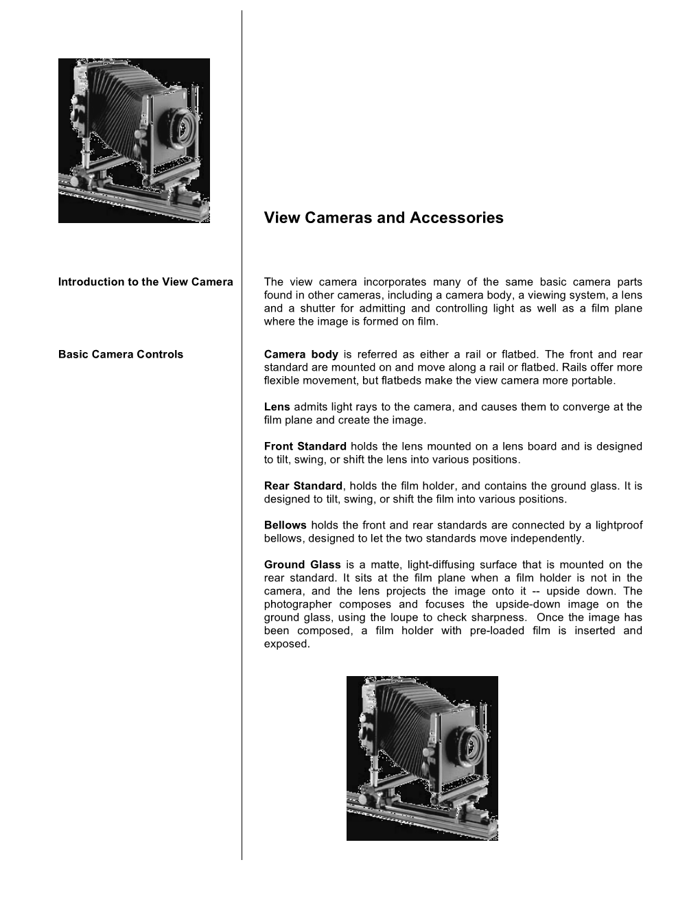 View Cameras and Accessories.Pdf