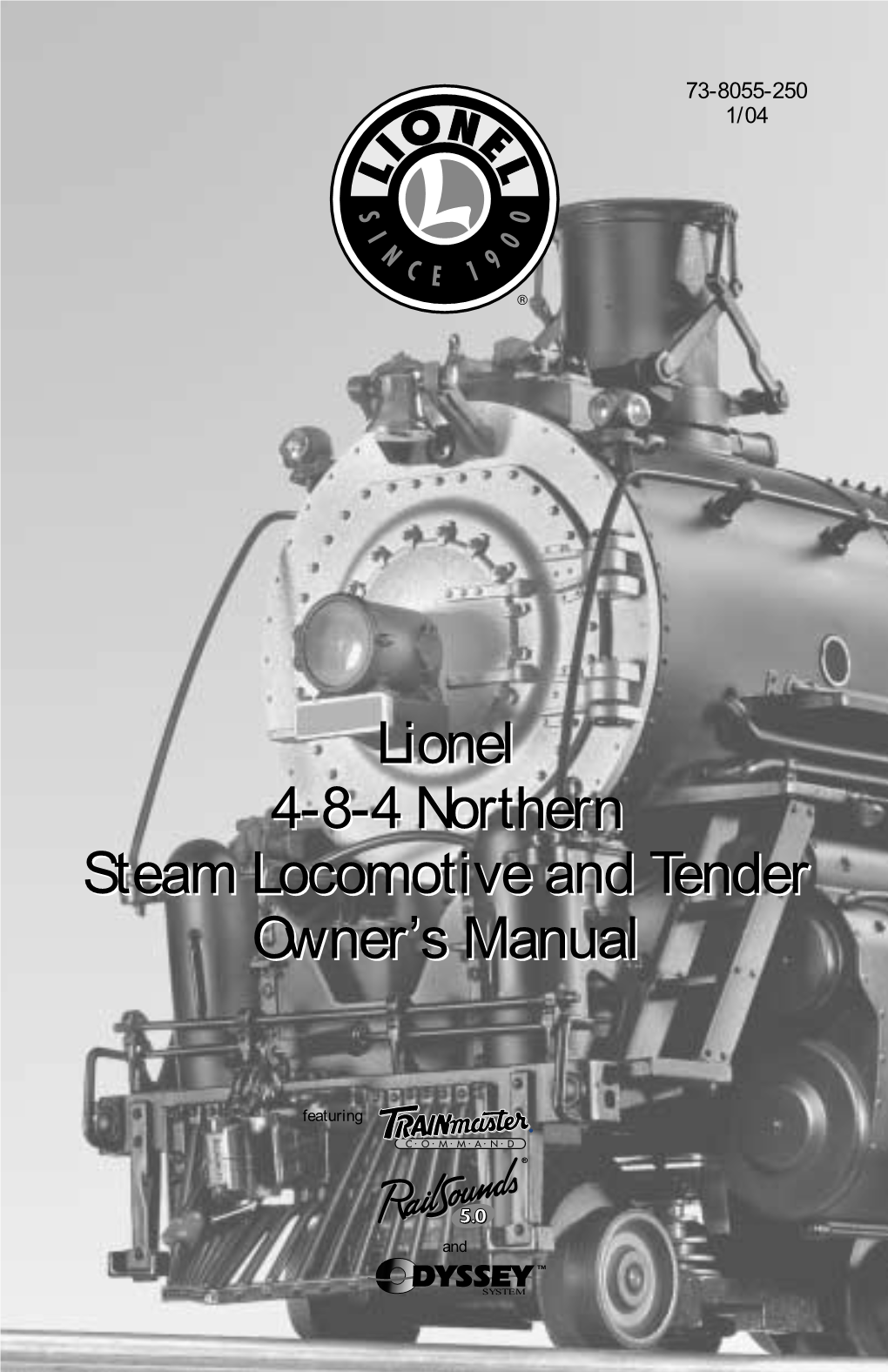 4-8-4 Northern Steam Locomotive & Tender