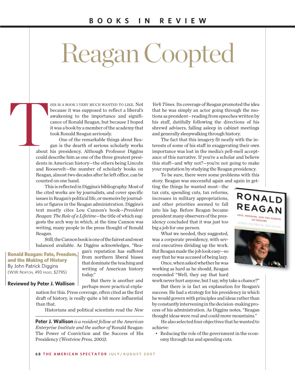 Reagan Coopted