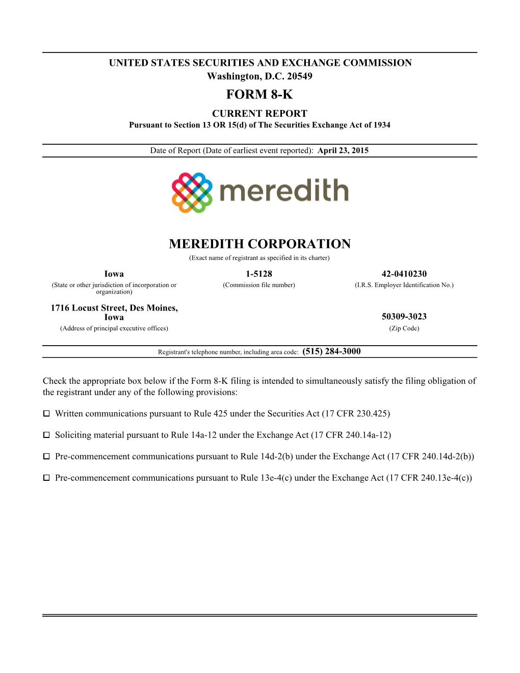 Meredith Corporation