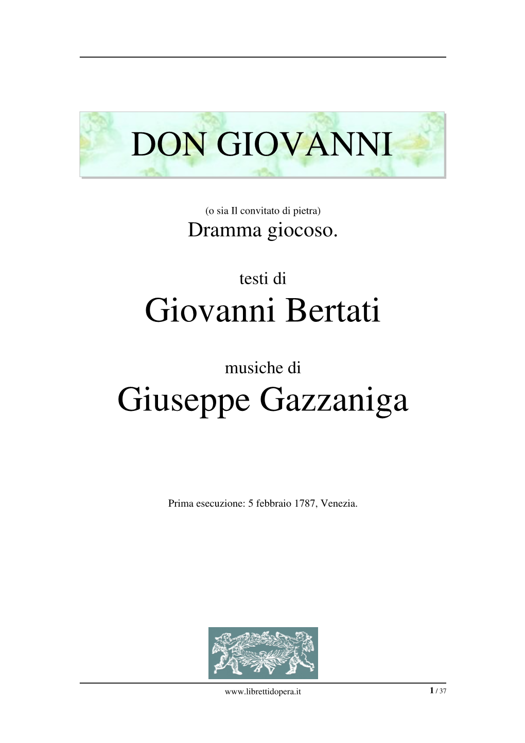 Don Giovanni