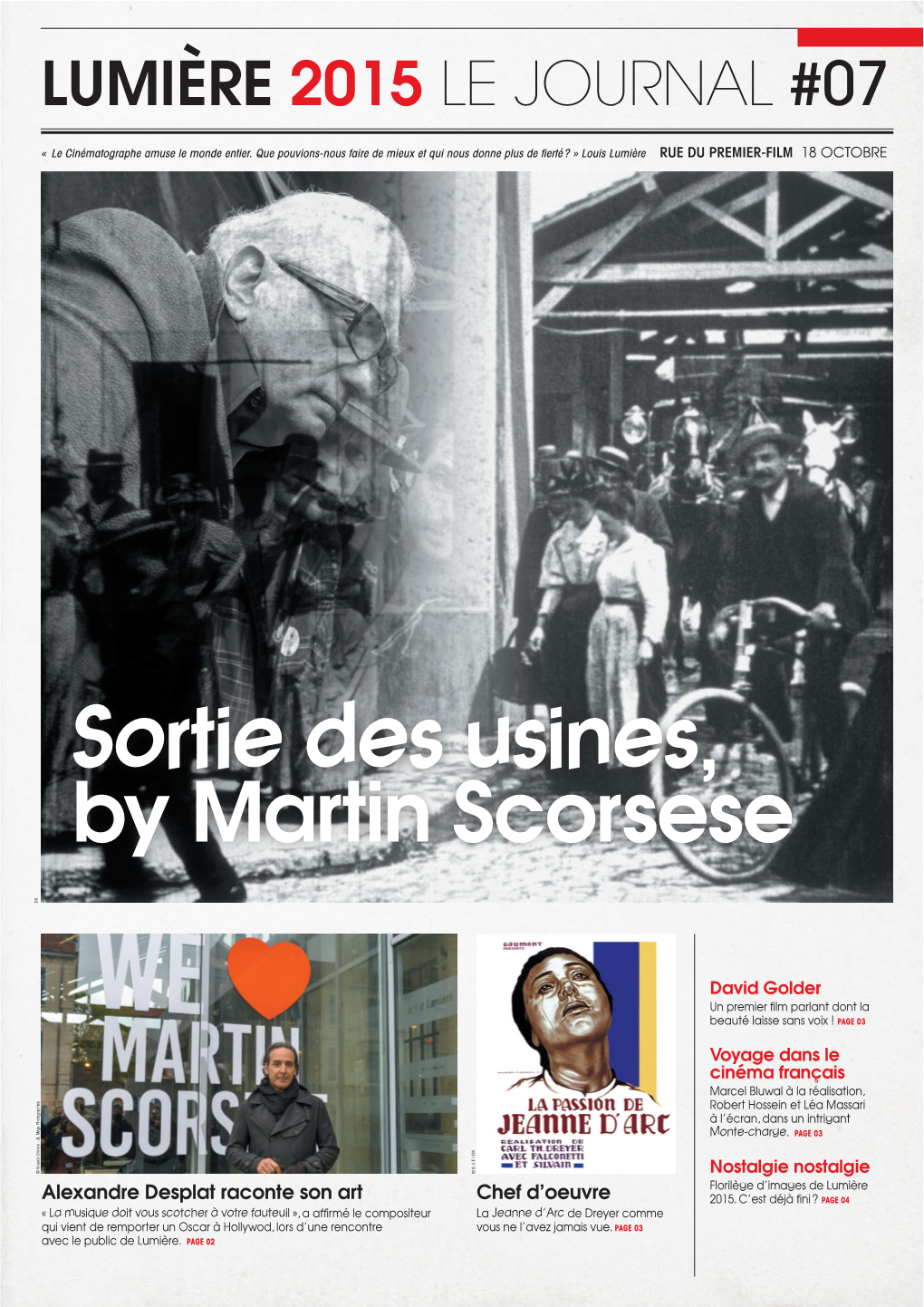 Lumière 2015 Le Journal #07