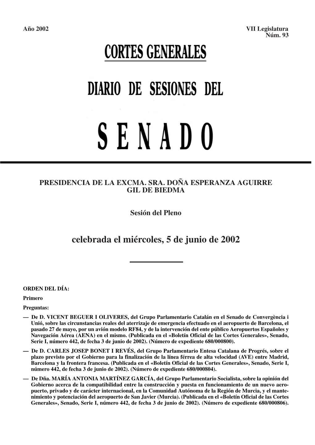 Sen Pleno 93