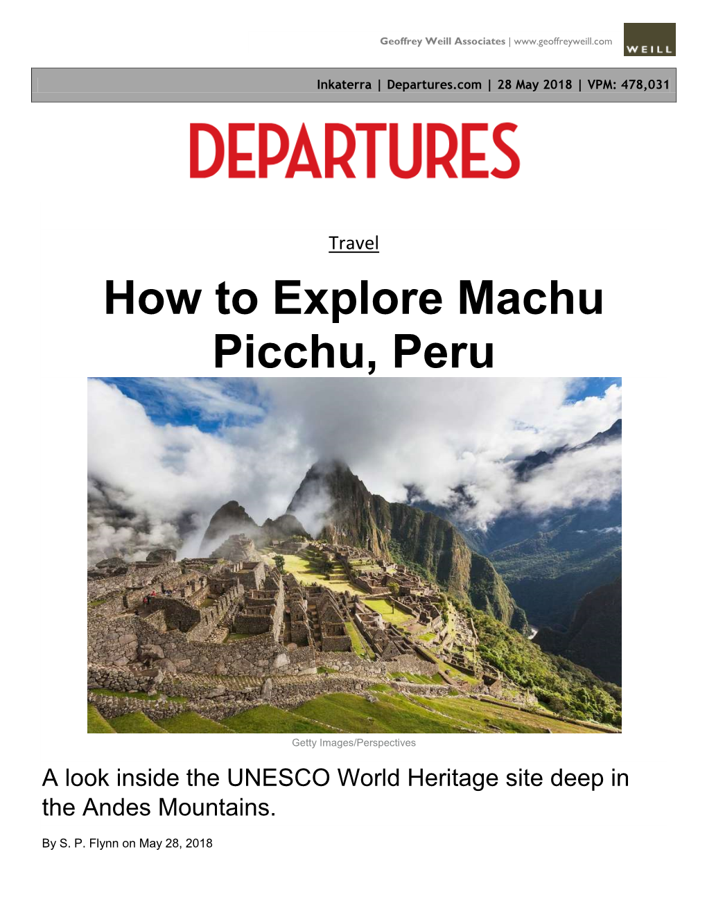 How to Explore Machu Picchu, Peru
