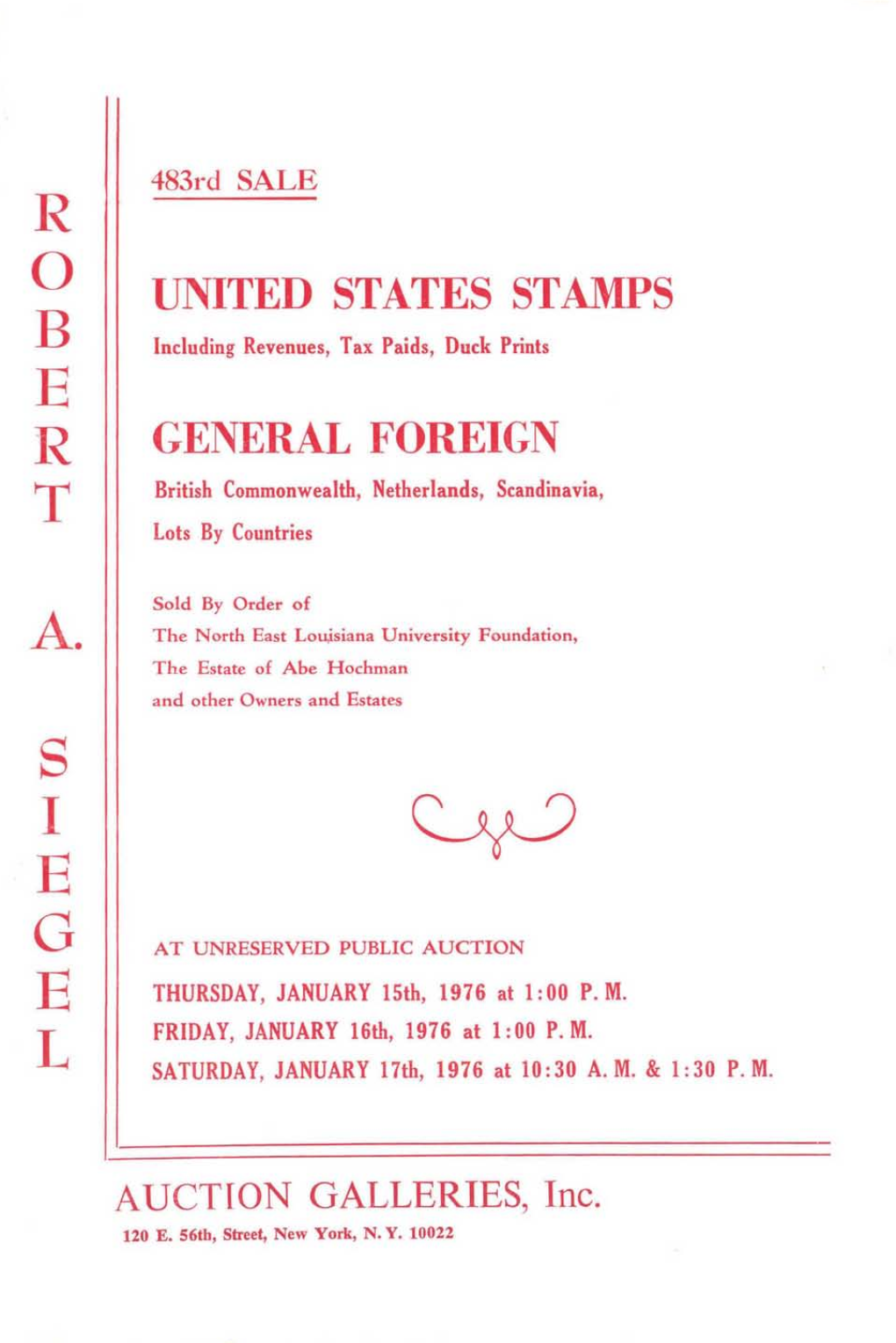 483-US Stamps & General Foreign