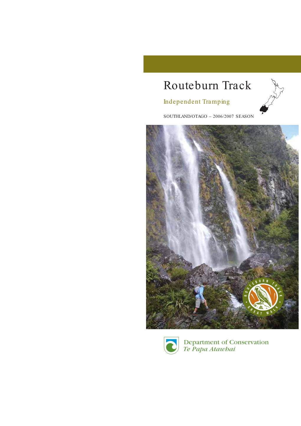 Routeburn Track Brochure