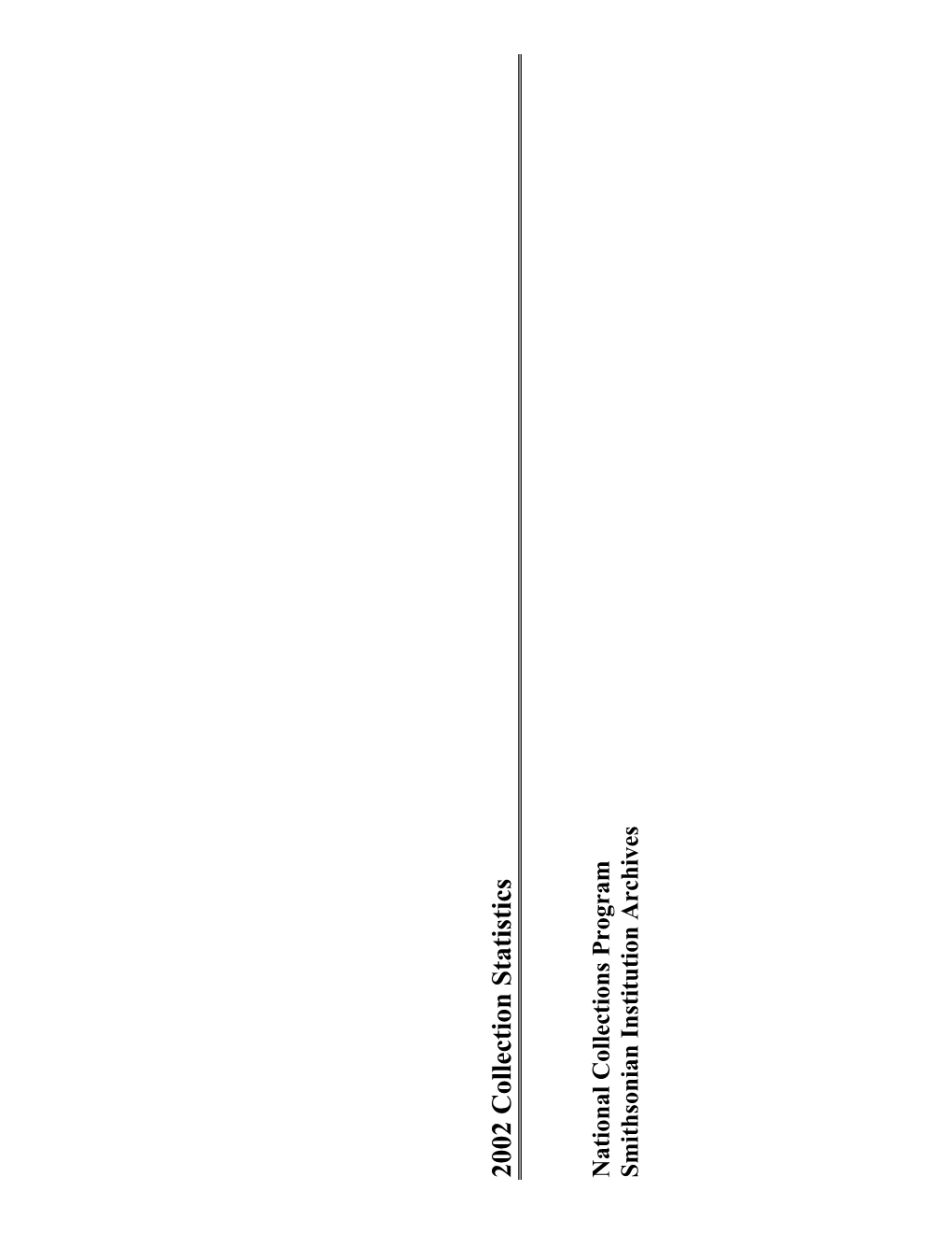 2002 Collection Statistics