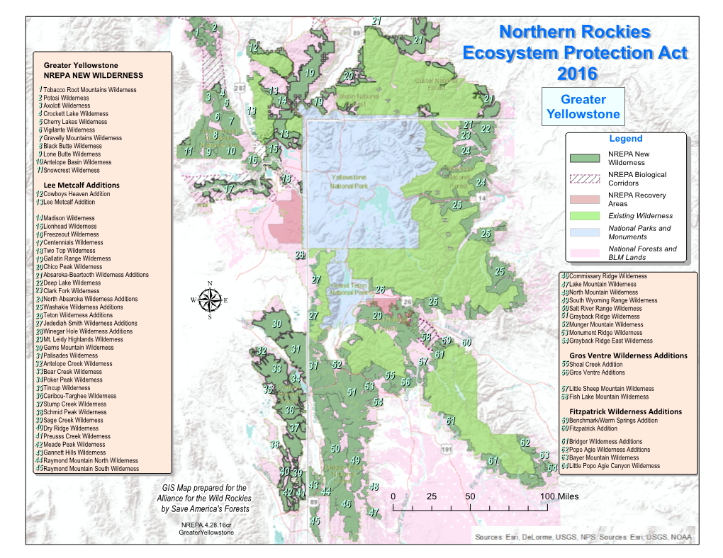 Northern Rockies Ecosystem Protection Act 2016