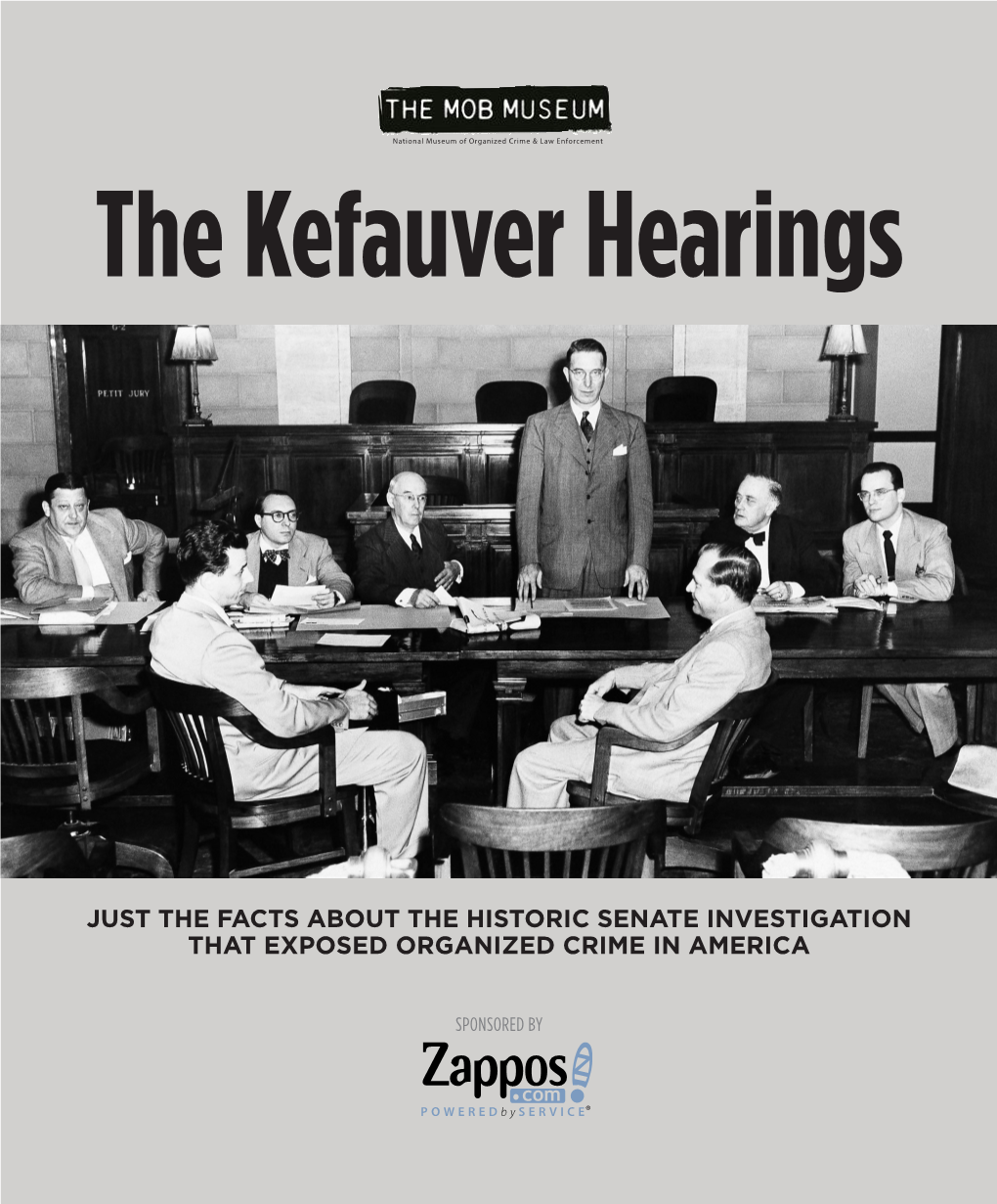 The Kefauver Hearings