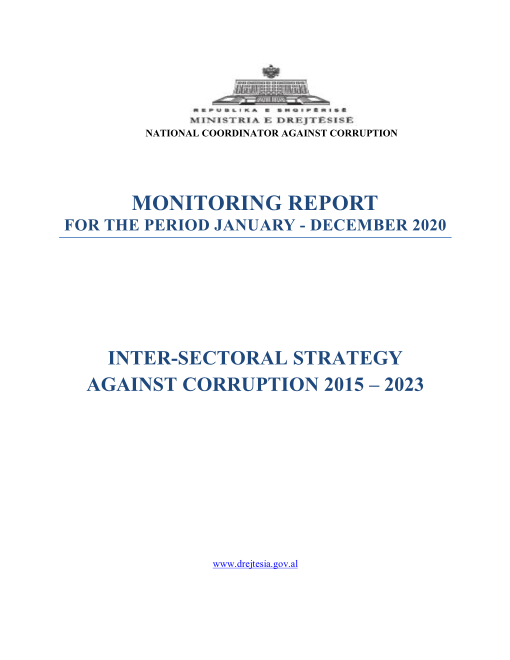 Monitoring Report for the Period January - December 2020