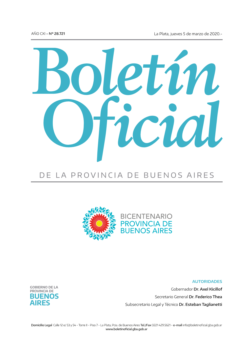 De La Provincia De Buenos Aires