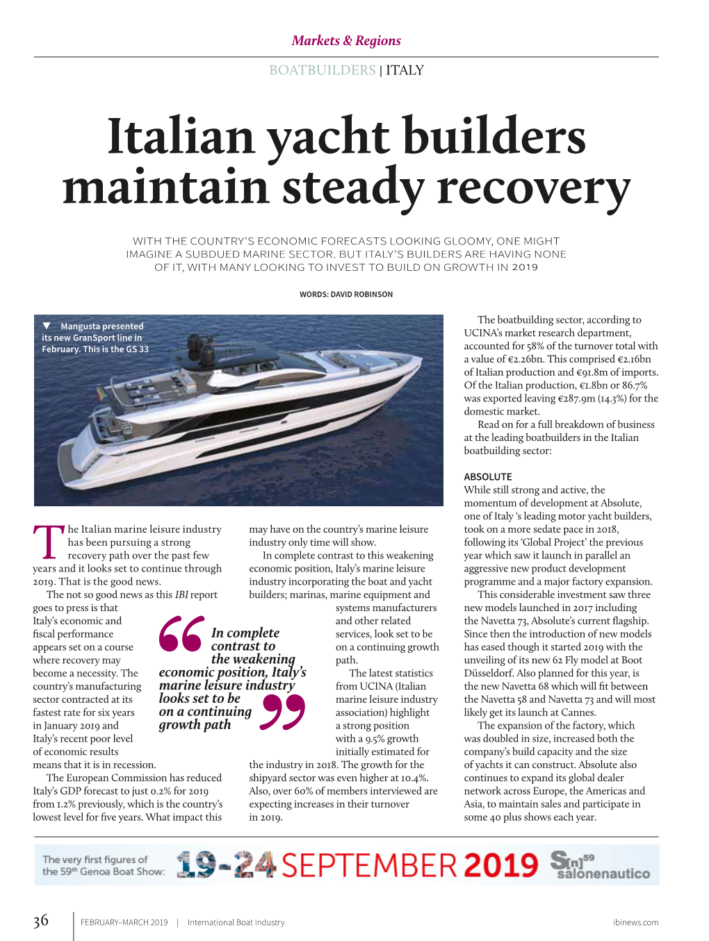 Italian Boat Builders