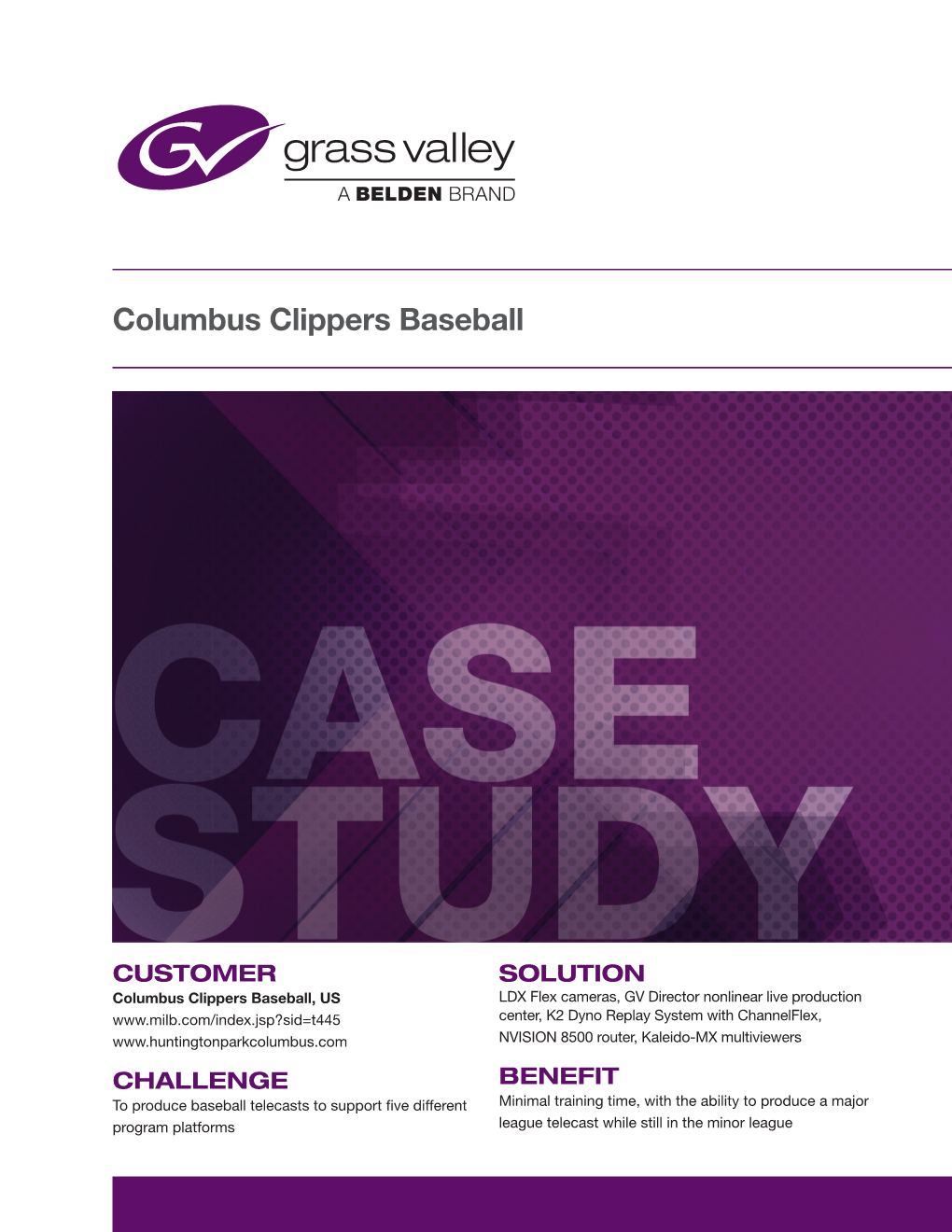 Columbus Clippers Baseball Case Study