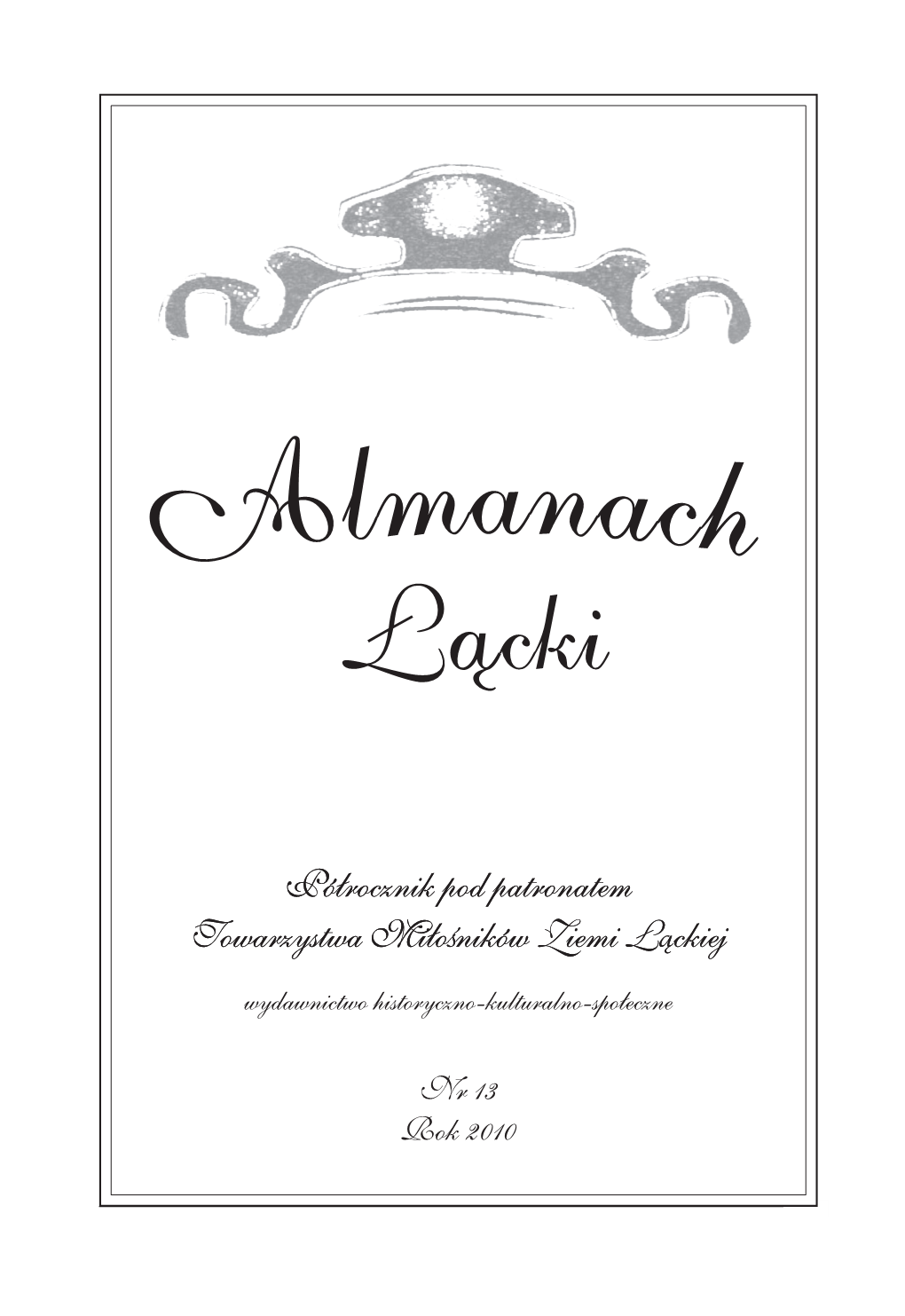 Almanach Łącki Nr 13