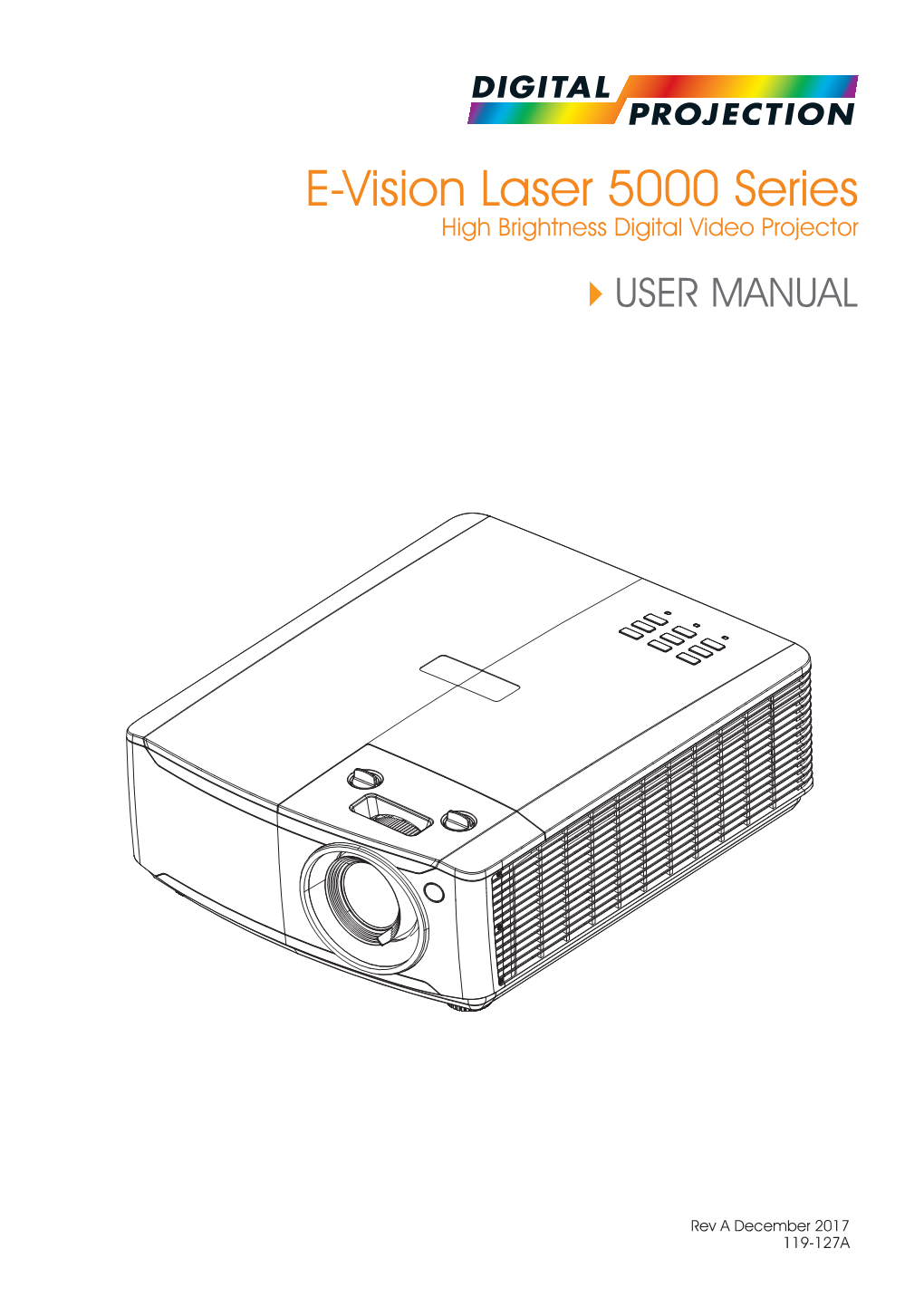 E-Vision Laser 5000 Series High Brightness Digital Video Projector 4USER MANUAL