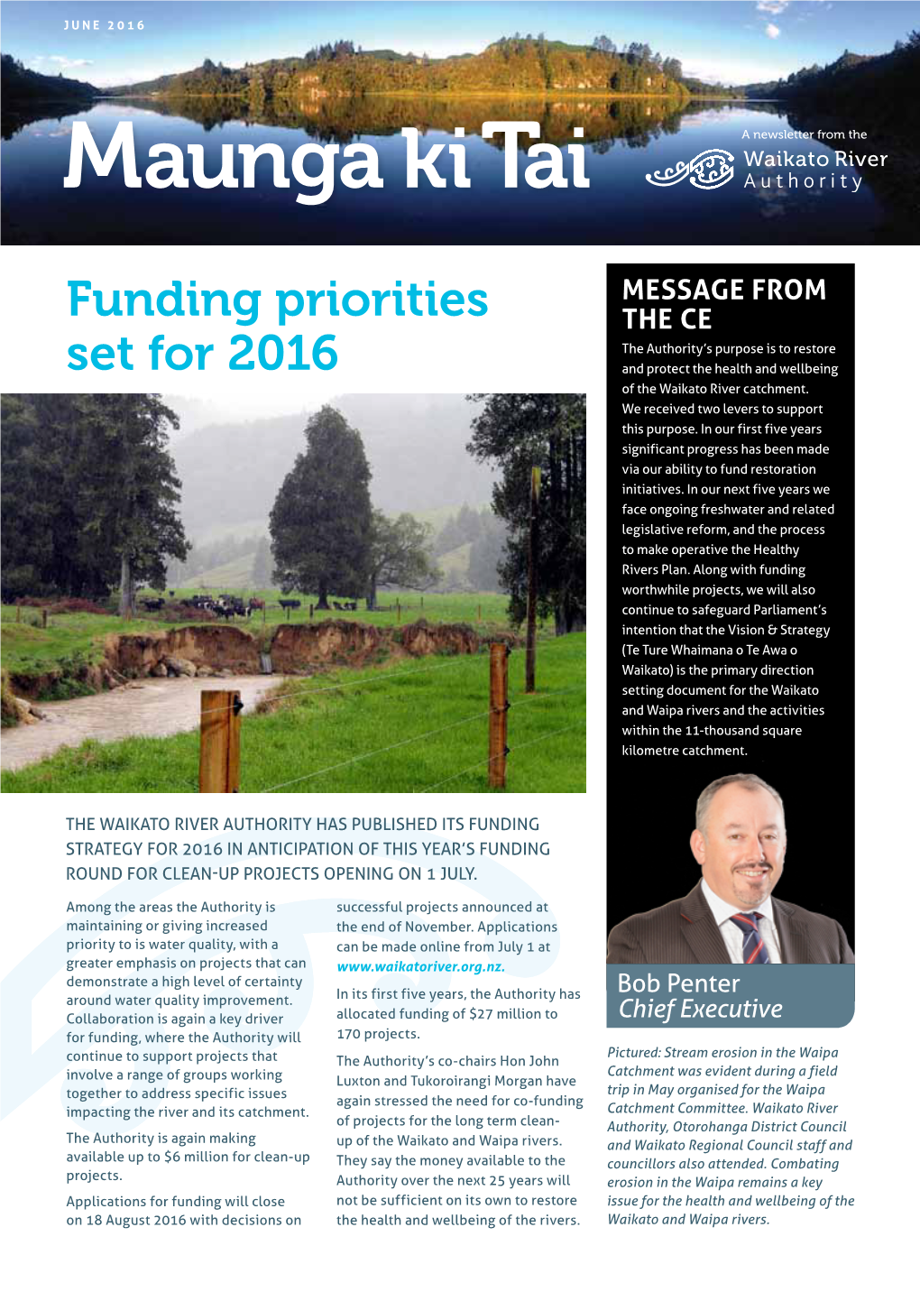Funding Priorities Set for 2016