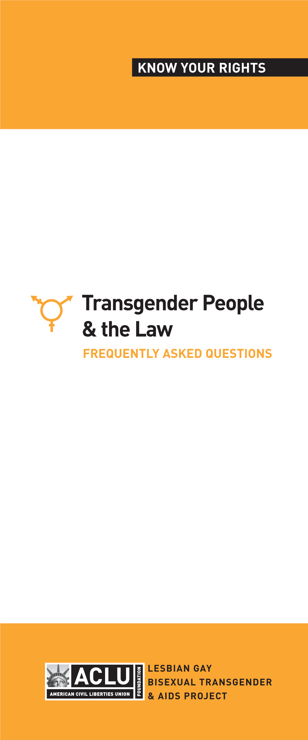 Transgender People & The