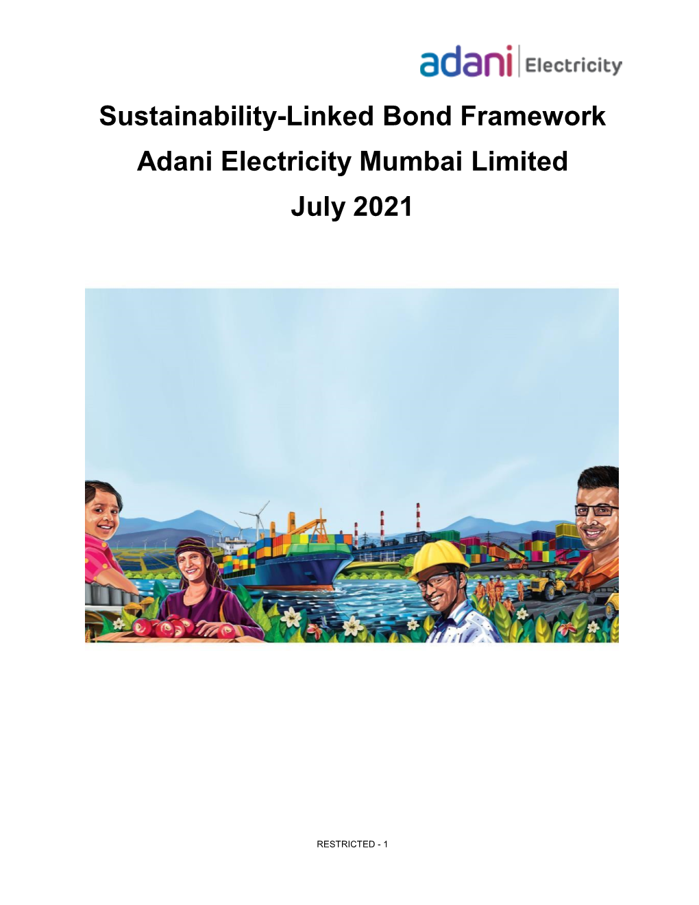 Sustainability-Linked Bond Framework Adani Electricity Mumbai Limited July 2021