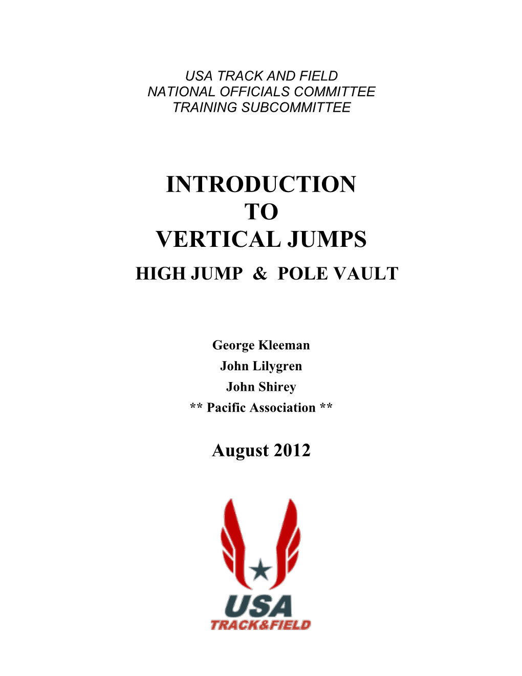 Introduction to Vertical Jumps (2012) 1