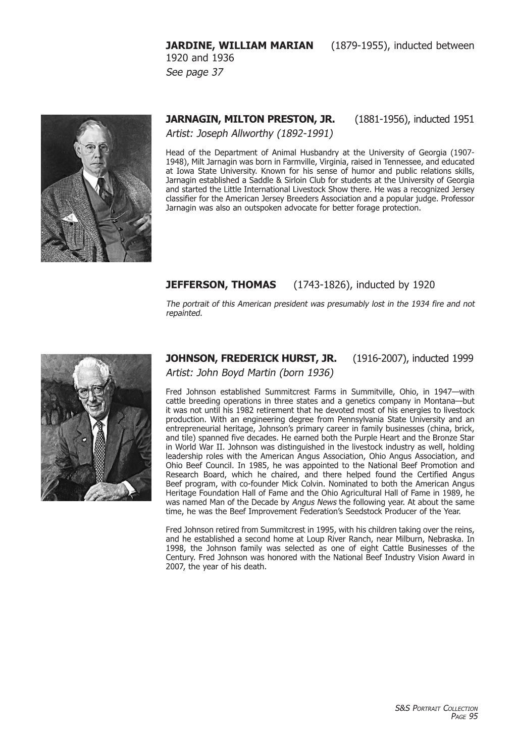 1881-1956), Inducted 1951 Artist: Joseph Allworthy (1892-1991