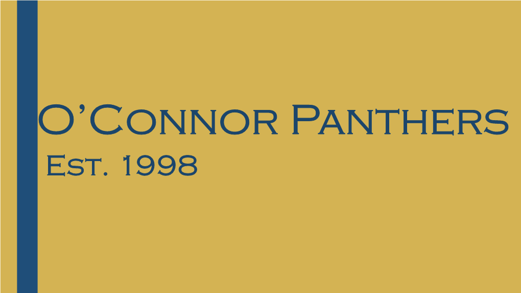 O'connor Panthers